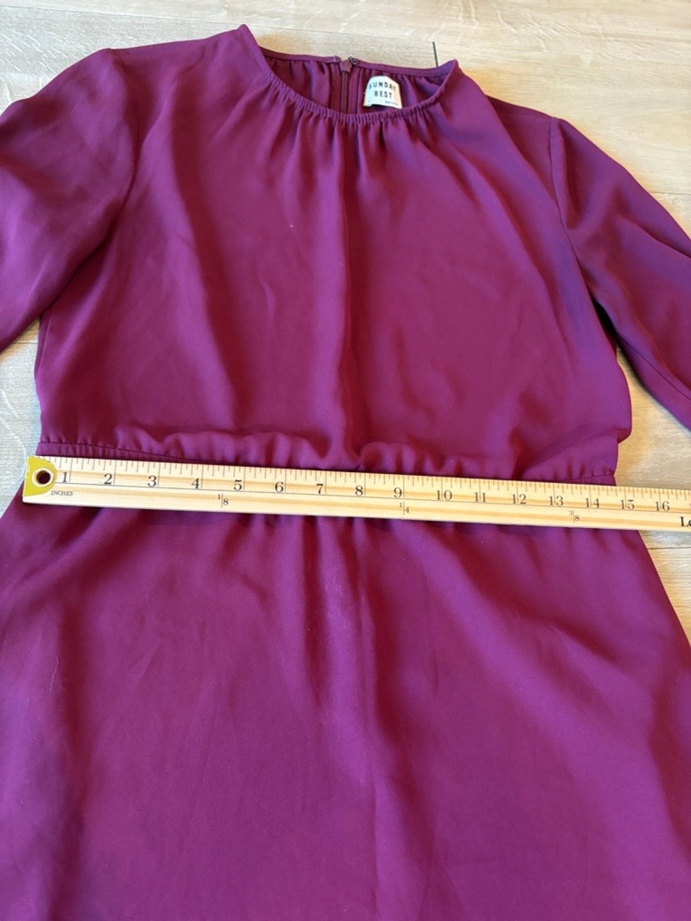 Aritzia Sunday Best Mini Long Sleeve Dress With Sheer Sleeves Size 2 - Picture 5 of 9